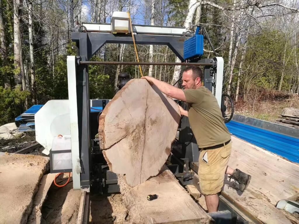 portable band sawmill