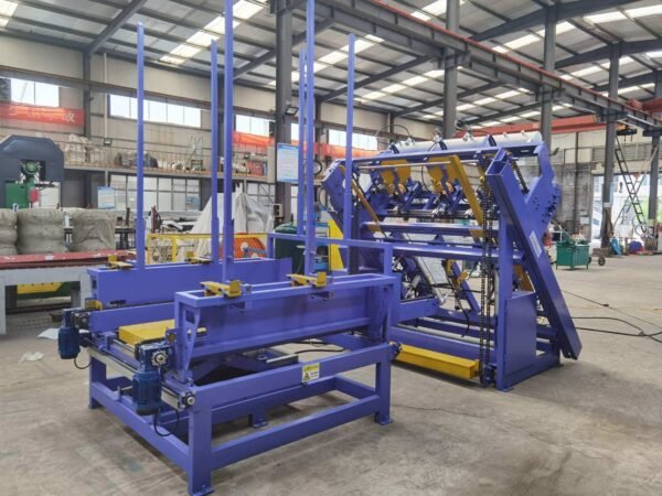 wood pallet nailing machine