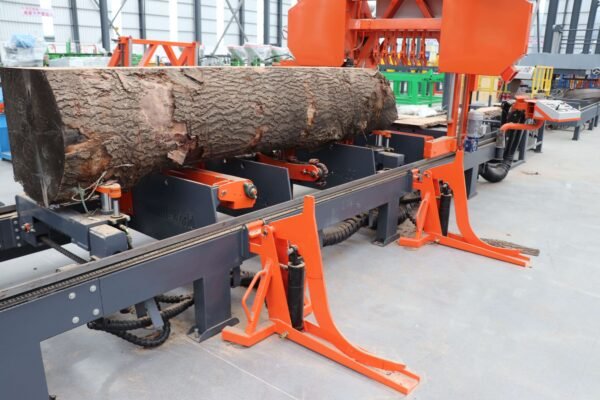 fully hydraulics band sawmill